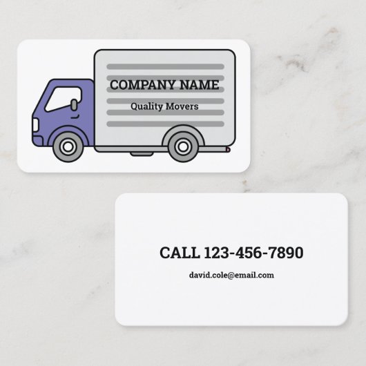 引越社輸送 名刺 (正面/裏面)