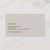 引越行番号3名刺 名刺 (裏面)