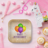 引退おめでとう…パーティーしよう！ ペーパープレート (パーティー)