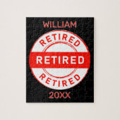 引退おもしろい!カスタム退職金 ジグソーパズル (縦)