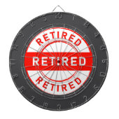 引退おもしろい!退職金 ダーツボード (正面)