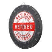 引退おもしろい!退職金 ダーツボード (正面右)