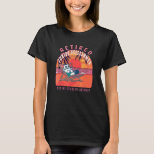 引退したジュニアプログラマー ヴィンテージ引退 Tシャツ