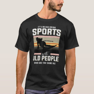 引退したスキーヤー アルペンスキー スノースキー ダウンヒルスキー Tシャツ