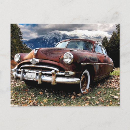 引退した美人2 ポストカード (正面)