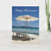 引退した青い陰 カード (正面)