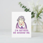 引退しました ポストカード (スタンド正面)