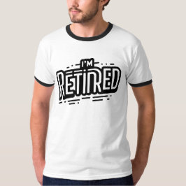 引退しました Tシャツ