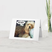 引退とは、いつでもユーモアを交えて引退できることを意味する カード (正面)