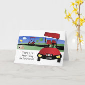 引退なんてものはない カード (黄色い花)