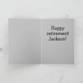 引退に対して言い返す カード (内部)