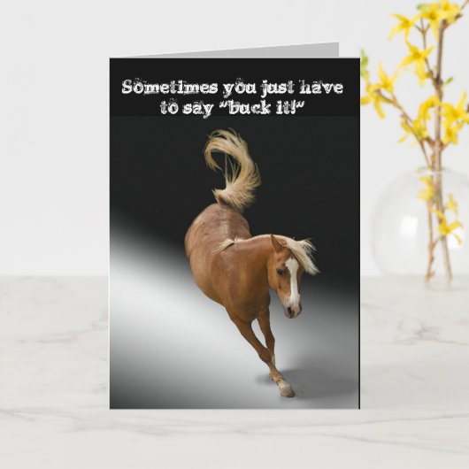 引退に対して言い返す  カード (黄色い花)