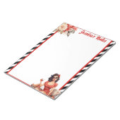 引退の伝説のピンナップ ノートパッド (アングル)