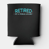 引退は問題ではないシャツ 缶クーラー (正面)