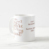 引退は引退できない素晴らし コーヒーマグカップ (正面左)