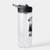 引退は新しい冒険の時のみ ウォーターボトル (右面)