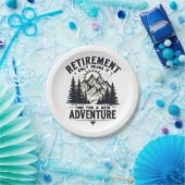 引退は新しい冒険の時のみ ペーパープレート (パーティー)