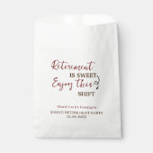 引退は楽しむこのシフト退職 フェイバーバッグ (正面)