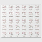 引退は楽しむこのシフト退職 ラッピングペーパー (フラット)