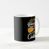 引退ギタリスト 退職ギタリスト コーヒーマグカップ (正面右)