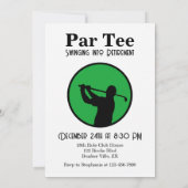 引退ゴルファー シャンクスへの旅 招待状 (裏面)