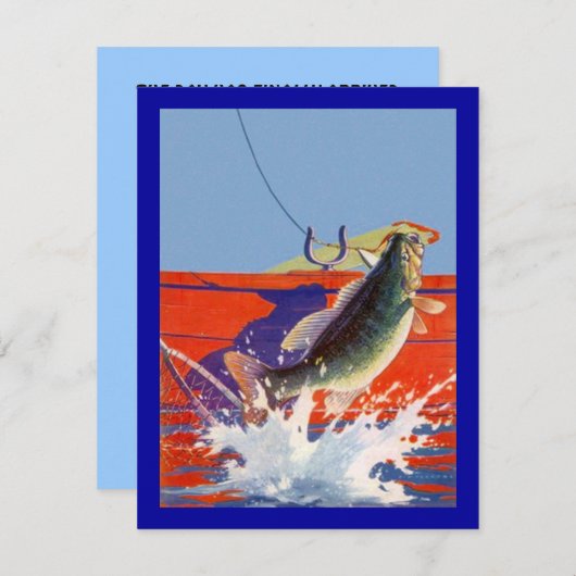 ~引退パーティの招待状 招待状 (正面/裏面)