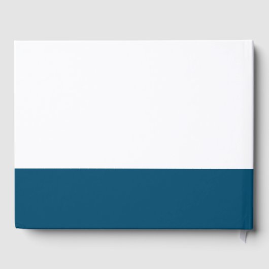 引退パーティー伝説は青退職したい男の子 ゲストブック (裏面)