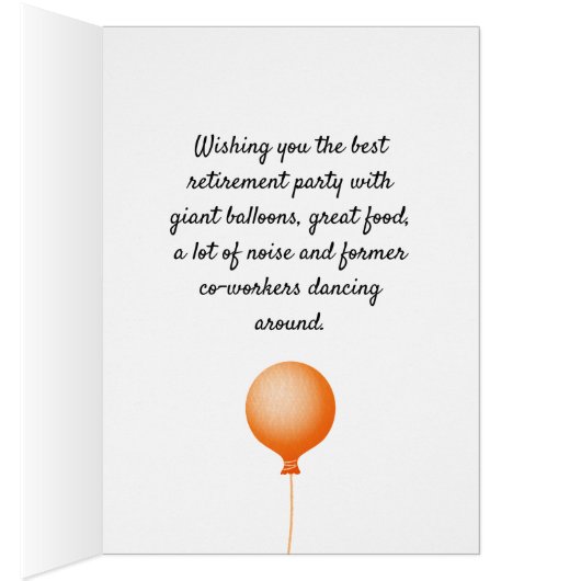 引退パーティー(黒猫と風船) (内側 (右))