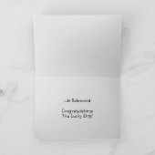 引退ラッキードッグジャーマンシェパードカード カード (内部)