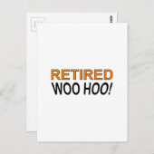 引退ワーイ ポストカード (正面/裏面)