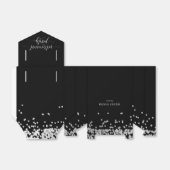 引退党有利ボックスエレガントシルバー、ブラック フェイバーボックス (折り畳みなし)