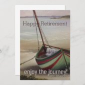 引退旅行帆船 サンキューカード (正面/裏面)