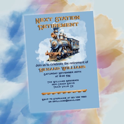 引退旅行転がが次の駅に 招待状