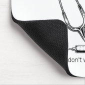 引退看護師のユーモアある看護師引退記念 マウスパッド (コーナー)