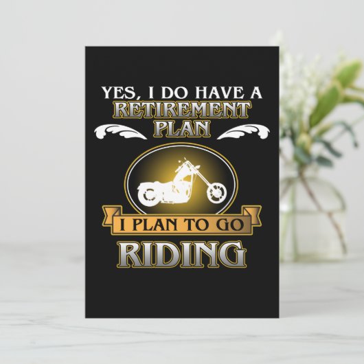 引退計画乗用バイクバイクもしくは自転車に乗る人愛好家 招待状 (スタンド正面)