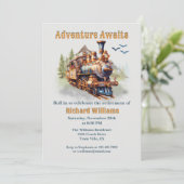 引退転がヴィンテージ列車の山々へ 招待状 (スタンド正面)
