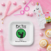 引退退職したを目指すゴルフ選手 ペーパープレート (パーティー)