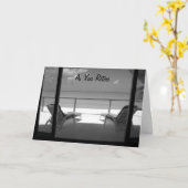 引退=やりたいことをやればいい カード (黄色い花)