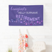 引退！カスタムおめでとうバナー 横断幕 (インサイチュ)