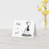 **引退**今すぐお試しください!!! カード (黄色い花)