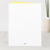 引退!私たち最高の全員からの大きな願い カード (裏面)