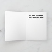 引退 – 運が良かったか。今はあなたは... カード (内部)