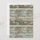 引退 釣り フィッシング ヴィンテージ バーンワード 退職 招待状 (裏面)