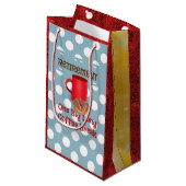 引退 – 1つの大きな長いコーヒーブレイク スモールペーパーバッグ (正面アングル)