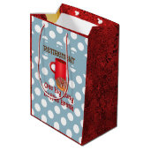 引退 – 1つの大きな長いコーヒーブレイク ミディアムペーパーバッグ (裏面アングル)