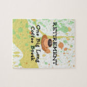 引退 – -1つの大きな長いコーヒー休憩 ジグソーパズル (横)