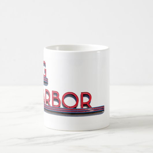 弛みの映画館の印のマグ コーヒーマグカップ (中央)