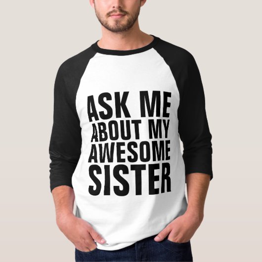 弟おもしろいのTシャツ Tシャツ (正面)