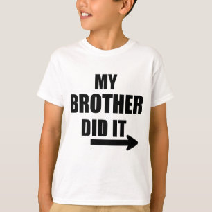 弟がTシャツをやった Tシャツ
