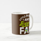 弟で最大のファン兄弟姉妹家 コーヒーマグカップ (正面右)